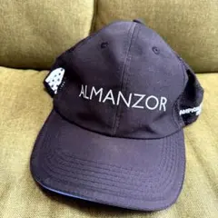 ALMANZOR アルマンゾル　黒 メッシュ　競馬　 キャップ