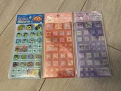 セブンイレブン　タイルシール 2枚セット　サンリオ　キティちゃん　クロミ