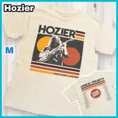 Hozier 両面プリント ミュージック Tシャツ カットソー 半袖 ツアー