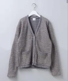6(ROKU)- MIX V NECK CARDIGAN/カーディガン