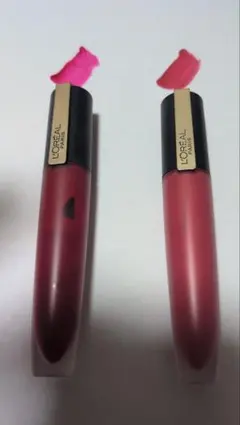 【L'Oreal】ルージュシグネチャー 114 & 128 2本セット 高発色
