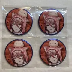 にじさんじ　セラフ・ダズルガーデン　Pajama Party! 缶バッチ