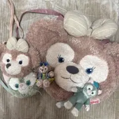 ジェラトーニポーチ♡゜ミニマムヴィランズ☆染色グラデーション ジェラトーニポーチ♡゜ミニマムヴィランズ☆染色グラデーション