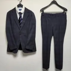 パーフエクトスーツファクトリー　メンズ　ビジネス　スーツ　セットアップ　濃紺