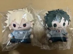 もっちび　ぬいぐるみ　ヒロアカ　緑谷　爆豪