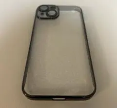 iPhone14 ケース グリッターラメ ブラック