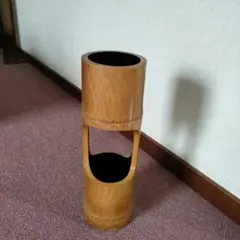 極美品）二重生け　花器　割れ無し　竹 極美品）二重生け 花器 割れ無し 竹 - メルカリ