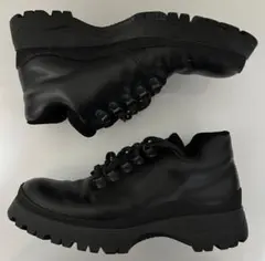 PRADA 革靴　ブーツ　ビブラムソール　ヴィンテージ　トレッキング　スポーツ Yahoo!オークション - (^w^)b PRADA SPORTS プラダ スポーツ レザー ス