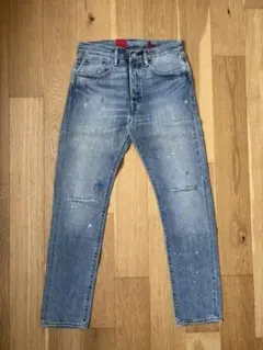 Levi's × BEAMS 501CT ダメージデニム