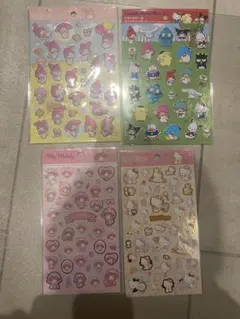 サンリオキャラクター ステッカーシール ダイソー