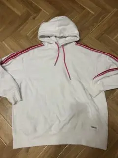 Ralph ホワイト フード付きパーカー