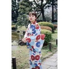 も*じ様 kutir クティールとレトロ 2wayレトロ浴衣セット 椿柄 - メルカリ