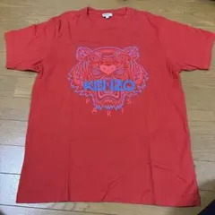 KENZO Tシャツ レッド タイガーロゴ Mのサムネイル