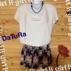 DaTuRa☆花柄ワンピース
