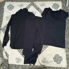 ユニクロ ヒートテック タートルネック130 半袖120 スパッツ