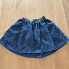 GU デニムスカート ポケット付き
