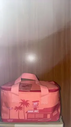 Trader Joe's クーラーバッグ ピンク