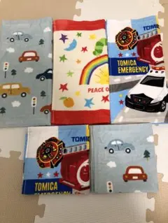 ハンカチ　ウォッシュタオル　ハンドタオル　キャラクター