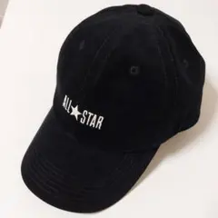 ★CONVERSE　ALL★STAR 黒 コーデュロイキャップ