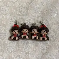 モンチッチ　めじるしアクセサリー4つセット