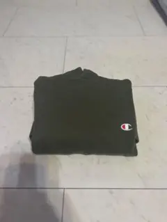 Champion オリーブ フード付きパーカー