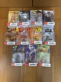amiibo ロボット、パックマン他 11体