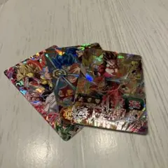 や*お様 ドラゴンボールカード　ベジットゼノ.孫悟空.ゴジータ