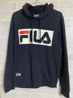 FILA フィラ ロゴプリント プルオーバーパーカー Mサイズ