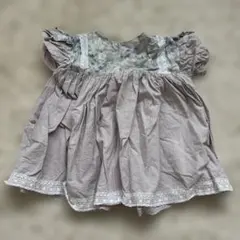 ハンドメイド　ワンピース　80cm