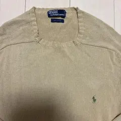 値下げ！Polo by Ralph Lauren コットンニット ベージュのサムネイル