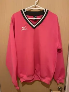 ミズノ トレーナー L テニス ソフトテニス バドミントン ピンク Vトレーナー