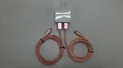 usbケーブル Type A ～C ：A～ｂと変換白色2ポートアダプター