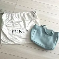 FURLA ショルダーバッグ ライトブルー
