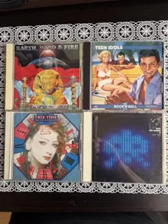 【洋楽CD 4枚】アース・ウィンド＆ファイアー / カルチャー・クラブ ほか