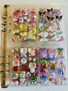 A5 シール帳 完成品 おすそ分け ぷくぷくシール　3D 立体　シール交換