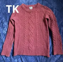 【美品】TK ケーブルニットセーター