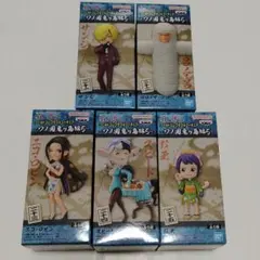ワンピース ワールドコレクタブルフィギュア ワノ国鬼ヶ島編5 全5種のサムネイル