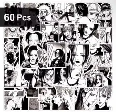 NANA ナナ　キャラクターステッカー モノクロ 60枚セット