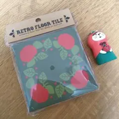 コンコンブル レトロな床 アップル ねこずきん