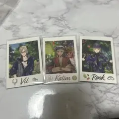 ツイステ展　ランダムカードコレクション　カリム　ヴィル　ルーク