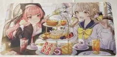 h*y様 ブルーアーカイブ 下江コハル 阿慈谷ヒフミ プレイマット デスクマット