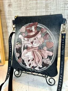 訳あり！ロラライハリス♡ブラックグラデデニム♡ポーチ♡サコッシュ♡