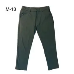 UNIQLO ユニクロ ストレッチパンツ グリーン Lサイズ（13）