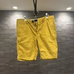 AMERICAN RAG CIE メンズ　ショートパンツ　サイズ2 イエローのサムネイル