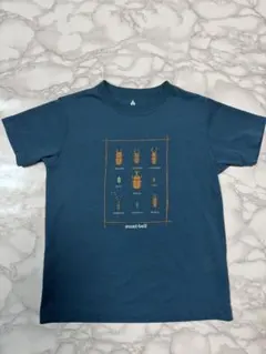 新品　mont-bell キッズ Tシャツ 昆虫柄のサムネイル
