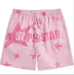 スター柄 ピンク ショートパンツ ハーフパンツ swag y2k - メルカリ