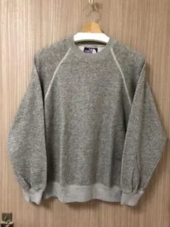 ザノースフェイスパープルレーベル パックフィールドスウェットシャツ グレー