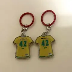 ジェフ千葉 ユニフォームマルチチャーム イサカゼイン2個セット