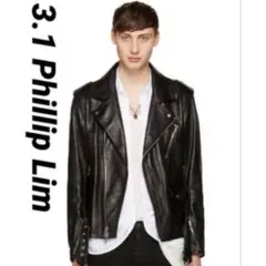 中田着 3.1 PHILLIP LIM レザーライダースXS ジャケット - メルカリ