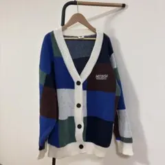 HOOK メンズ　ニットカーディガン